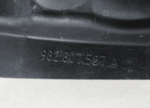 Płyta osłona zderzaka przód przednia porsche cayman 982 spyder GT4 982807587A 5