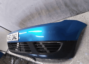 Zderzak przód przedni do ford fiesta MK.6 6 vi błękitny niebieski 3
