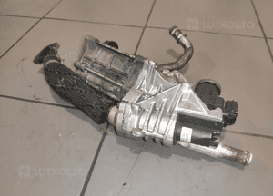 Jaguar X250 xf 3.0 d zawór egr chłodnica spalin chłodniczka kpl oryginał 4