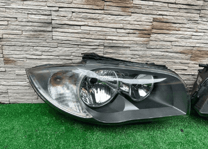Lampa lampy bmw 1 E87 lci lift H7 komplet 7249649 7249650 2