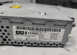 RADIO CD NAVI NAWIGACJA Bluetooth Citroen C5 III X7 08- 2