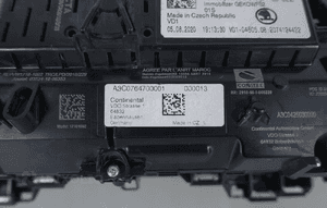 Licznik virtual zegary lcd skoda superb iii 3V0 6