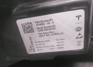 Lampa lampy przód prawa lewa tesla iii 3 full led 1514953-00-D 1514952-00-C 9