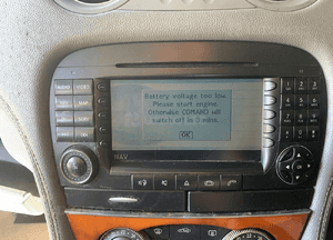COMAND NAWIGACJA RADIO MERCEDES SL R230 EUROPA 3