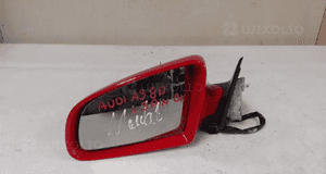Lusterko elektryczne lewe audi A3 8P 3PIN LY3J czerwony 2