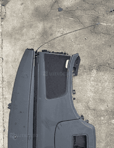 MERCEDES s 222  półka tylna pod roletę skóra burmaster 3