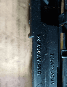 Kratka nawiewu powietrza środkowa Renault Megane II 2 A1007021 A1007049 6