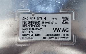 AUDI A6 A8 Q8 MODUŁ STEROWNIK KAMER ZFAS 4K4907107H 5