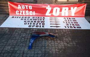 peugeot 207 błotnik kolor KPL nr 41791 WYSYŁKA 1