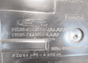 Blenda klapy tył tylna ford mustang vi 6 gt lift 2017 18