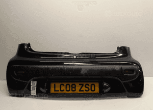 Zderzak tył tylny citroen C1 exl exld czarny 1