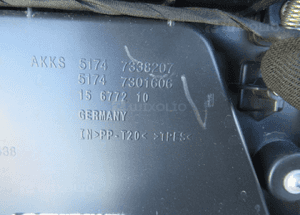 Pas przedni przód wzmocnienie bmw 2 F45 2014- 10