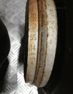 BMW F30 F31 F32 TARCZA HAMULCOWA TYŁ 6864899 12