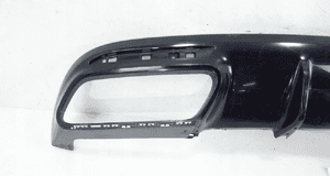 Dyfuzor zderzaka tył mercedes s W217 amg 63 S63 2
