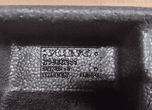 ZESTAW NAPRAWCZY KOŁA KOMPRESOR VOLVO V40 II 2 31660241 KOMPLETNY 5