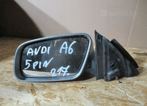Lusterko lewe przód przednie audi A6 C6 5 pin 2