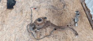 Zwrotnica piasta lewy przód przednia lewa Audi A6 C5 2.5 TDI 8D0407257AE 2