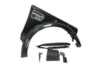 Land rover discovery 4 L319 zestaw błotnik listwa błotnika mocowanie uchwyty prawy przód przedni oryginał 1