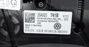 Vw t-roc 2GA 2017- zegary licznik 49504KM 2GA920741B 5