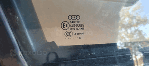 Mechanizm podnośnik szyby ramka prawy przód Audi A6 C6 6