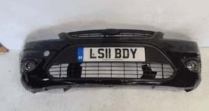 Zderzak przód przedni do ford focus MK2 ii lift fl grill F3 czarny halogeny 1