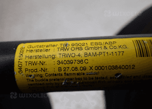 Dopinacz pasa lewy przód peugeot 3008 34039736C radom 5