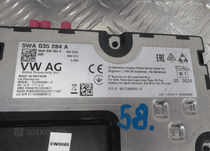 MODUŁ STEROWNIK ONLINE VW SKODA SEAT 5WA035284A 5