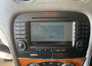 COMAND NAWIGACJA RADIO MERCEDES SL R230 EUROPA 4