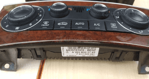 MERCEDES C 203  CLK 209 G 463 PANEL KLIMATYZACJI dekor 7