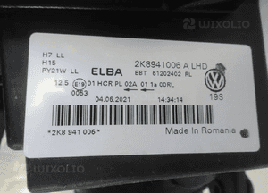 Lampa przód przednia prawa vw caddy iv 4 2K8 2020- 18