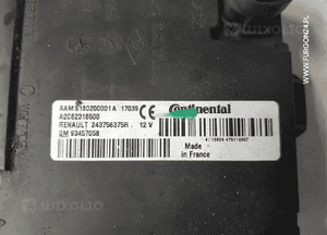 Moduł sterownik aam trafic iii vivaro primastar talento 15- 243756375R 2