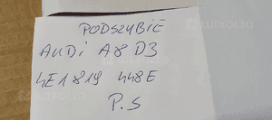 Podszybie osłona podszybia prawa Audi A8 D3 4E1819448E 7