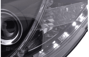 LAMPY Reflektory SEAT LEON II 1P TOLEDO 2005 - 2009 DAYLIGHT LED GRATIS H1 5