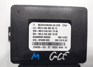 Moduł sterownik hamulca ręcznego mercedes gle i W166 166 A2469003014 15-19 4