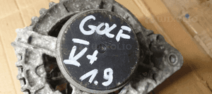 Alternator prądnica VW Golf V Plus 1.9 TDI 038903023L 03F903023FX 9