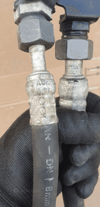 Przewód rurka klimatyzacji klimy VW Passat B5 Audi A4 A6 8D1260712Q 11