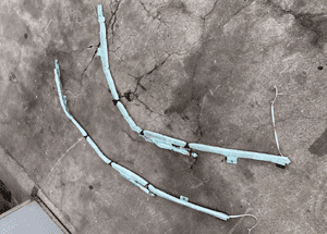 MERCEDES ML 164 lift  kurtyna air bag miękka  lewa prawa 1