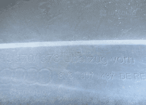 Zderzak przedni przód audi A3 8V3 8V3807437 2012-2016 25