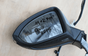 Lusterko lewe vw golf vii 11+2 pin eu 2015 2