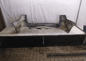 Derzak tył tylny ford mondeo MK4 kombi G6 czarny 5