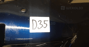 Zderzak przód przedni do mazda 6 gh ii 2 lift fl granat granatowy 35J halogeny 2