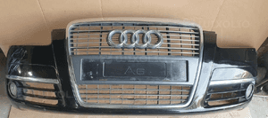 Zderzak przód przedni Audi A6 C6 XENON LY9B 11
