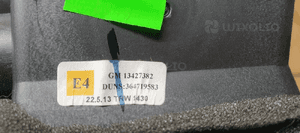 Kratka nawiewu powietrza lewa środkowa Opel Zafira C 13427382 6