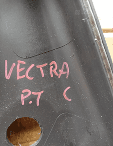 Boczek tapicerka prawy tył tylny prawa Opel Vectra C 5