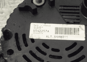 Vw golf iv/bora 1.4 1.6 alternator 4