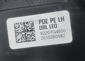 Halogen światło jazdy dziennej drl led lewy hyundai I30 ii lift 2014-2017 16
