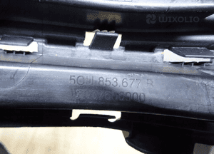 KRATKA ZDERZAKA VW Jetta 5C6 lift 5CU853677B 10