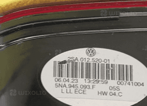 Vw tiguan 5N ii 2016- lampa tył tylna lewa led oryginał 8