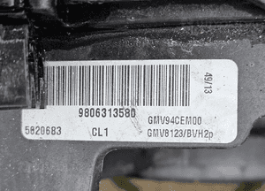 Peugeot 308 T9 1.6 THP wentylator chłodnicy  wody klimatyzacji 4