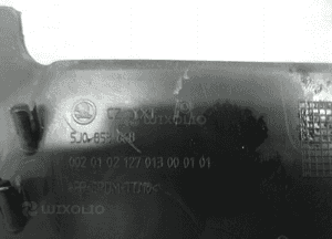 Skoda fabia ii cały grill atrapa 6